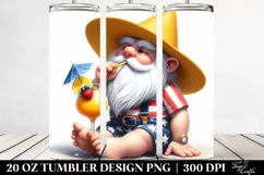 Pastell Gnome Beach Wear | 20 Oz Tumbler Product Image 2