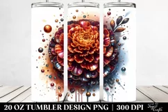 Detailed Marigold | 20 oz Tumbler Product Image 2