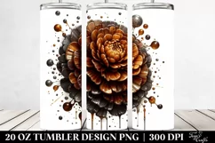 Detailed Marigold | 20 oz Tumbler Product Image 2