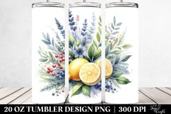 Simple Elixir Watercolor Design | 20 oz Tumbler Product Image 2