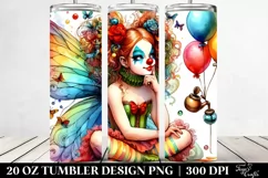 Funny Playing Fairy | 20 oz Tumbler Product Image 2