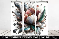 Detailed Tulip | 20 oz Tumbler Product Image 2
