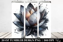 Detailed Tulip | 20 oz Tumbler Product Image 2