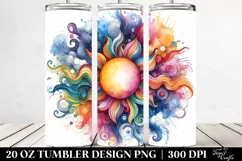 Colorful Sun 20 oz Tumbler Product Image 2