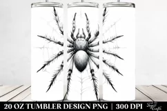 Simple Spider Watercolor Design | 20 oz Tumbler Product Image 2