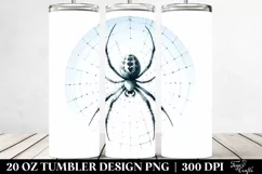 Simple Spider Watercolor Design | 20 oz Tumbler Product Image 2