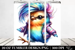 Cute Baby Bird Dancing | 20 oz Tumbler Product Image 2