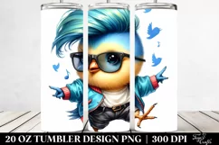 Cute Baby Bird Dancing | 20 oz Tumbler Product Image 2