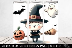 Funny Halloween Broomstick Tumbler Product Image 2