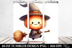 Cute Halloween Broomstick Tumbler Product Image 2