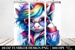 Vibrant Baby Unicorn Tumbler Product Image 2