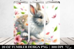 Spring Rabbit Tumbler | 20 Oz Tumbler Product Image 2