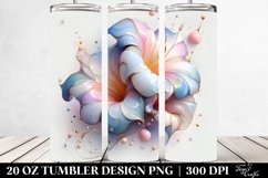 Morning Glory Tumbler Art Product Image 2