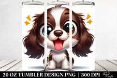 Funny English Spaniel | 20 Oz Tumbler Product Image 2
