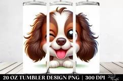 Funny English Spaniel | 20 Oz Tumbler Product Image 2