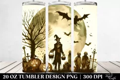 Simple Halloween Zombie | 20 oz Tumbler Product Image 2
