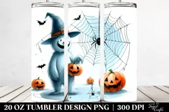 Funny Halloween Clipart COBWEB | 20 oz Tumbler Product Image 2