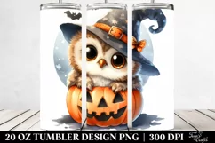 Spooky Baby Owl 20 Oz Tumbler Product Image 2