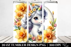 Pastel Baby Unicorn | 20 Oz Tumbler Product Image 2