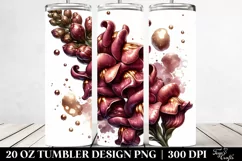 Detailed Glossy Snapdragon | 20 Oz Tumbler Product Image 2