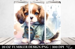 Expressive Baby Brittany | 20 oz Tumbler Product Image 2