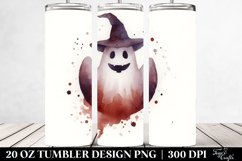 Simple Halloween Image with Ghost 20 oz Tumbler Product Image 2