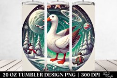 Colorful Duck Clipart 20 Oz Tumbler, Transparent Product Image 2