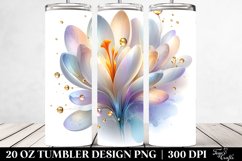 Shiny Crocus Tumbler | 20 oz Tumbler Product Image 2