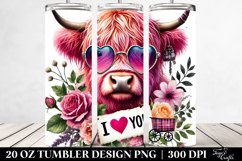 Love 20 Oz Tumbler Png Product Image 2