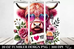 Love 20 Oz Tumbler Png Product Image 2