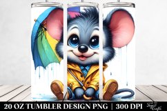 Cute Baby Mouse Tumbler | 20 oz Tumbler Product Image 2