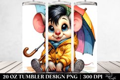 Cute Baby Mouse Tumbler | 20 oz Tumbler Product Image 2