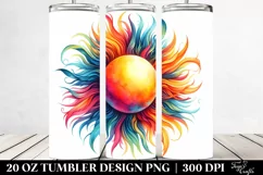 Vibrant Sun Tumbler | 20 Oz Tumbler Product Image 2