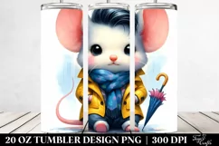 Cute Vibrant Baby Mouse | 20 oz Tumbler Product Image 2