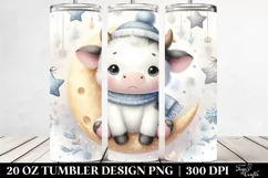 Pastel Baby Cow | 20 oz Tumbler Product Image 2