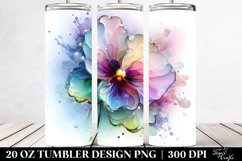Glossy Pansy | 20 Oz Tumbler Product Image 2