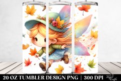 Colorful Fairy Autumn Leaves | 20 oz Tumbler Product Image 2