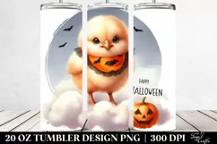 Cute Baby Chicken Halloween 20 Oz Tumbler Product Image 2