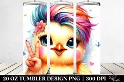 Happy Baby Chicken 20 Oz Tumbler Product Image 2