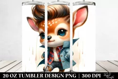 Cute Vibrant Baby Deer | 20 oz Tumbler Product Image 2