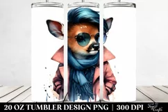 Cute Vibrant Baby Deer | 20 oz Tumbler Product Image 2