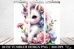 Cute Unicorn Carnation Pastel Product Image 2