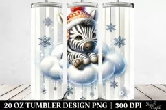 Vibrant Baby Zebra | 20 oz Tumbler Product Image 2