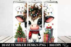 Enthusiastic Baby Cow 20 Oz Tumbler Product Image 2