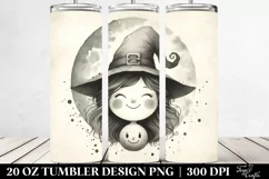 Funny Vintage Witch Quirky | 20 oz Tumbler Product Image 2