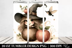 Funny Vintage Witch Quirky | 20 oz Tumbler Product Image 2