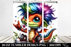 Dragon Baby 20 Oz Tumbler Product Image 2