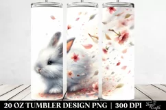 Spring Rabbit Tumbler | 20 Oz Tumbler Product Image 2