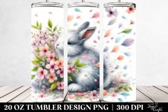 Spring Rabbit Tumbler | 20 Oz Tumbler Product Image 2