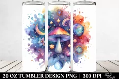 Colorfull Magical Mushroom | 20 Oz Tumbler Product Image 2